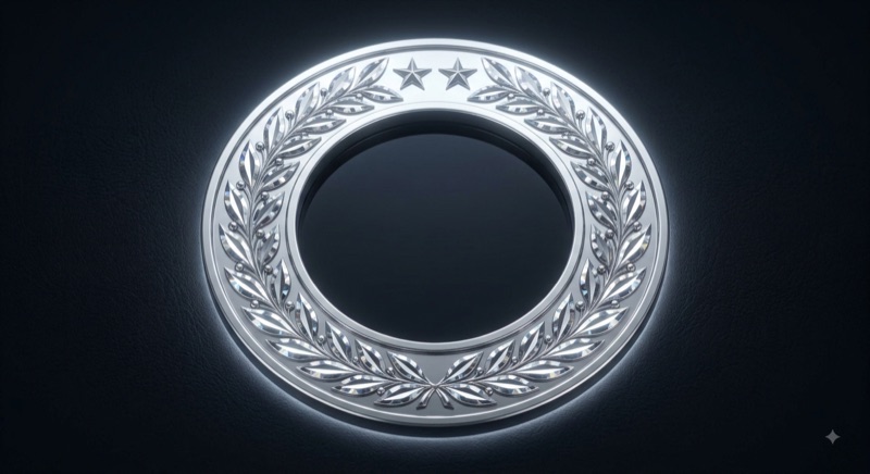 Platinum emblem